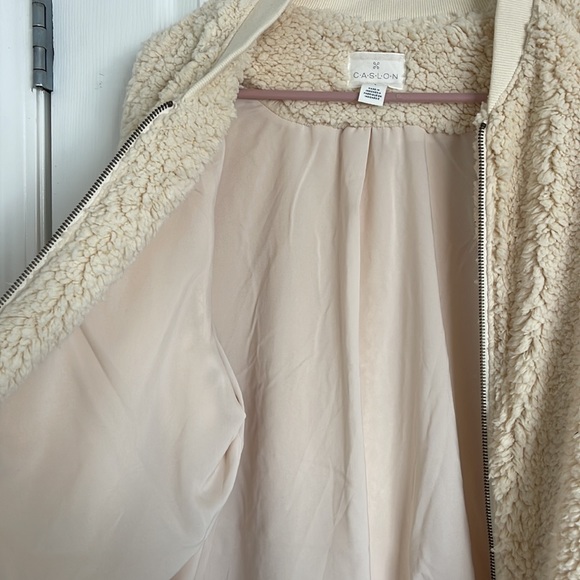 Caslon sherpa zip up - Picture 3 of 3
